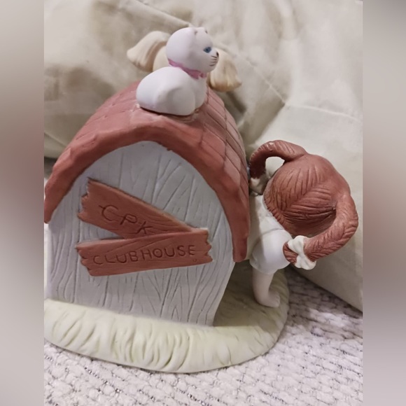 Cabbage Patch Kids Clubhouse Figurine 1984- Xavier Roberts - Picture 2 of 6